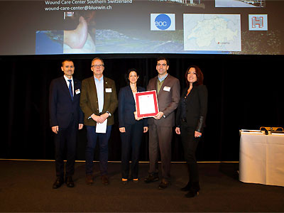 Das von Fa. DJO Global gestiftete Reisestipendium in Höhe von 5.000 Euro geht an Dr. Bernd Gächter (Schweiz), der sich im Bereich Diabetischer Fuß weiter fortbilden möchte.